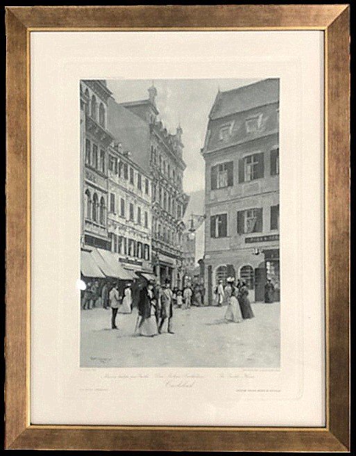 Austrian Graphic Designer R. Paulussen Photogravure From Vienna