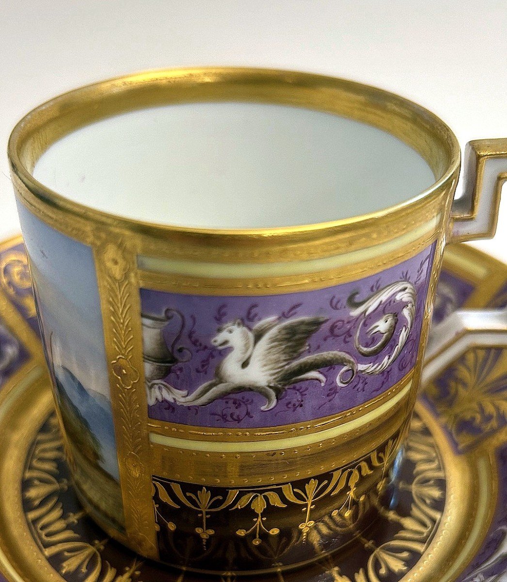 Tasse Et Soucoupe En Porcelaine-photo-4