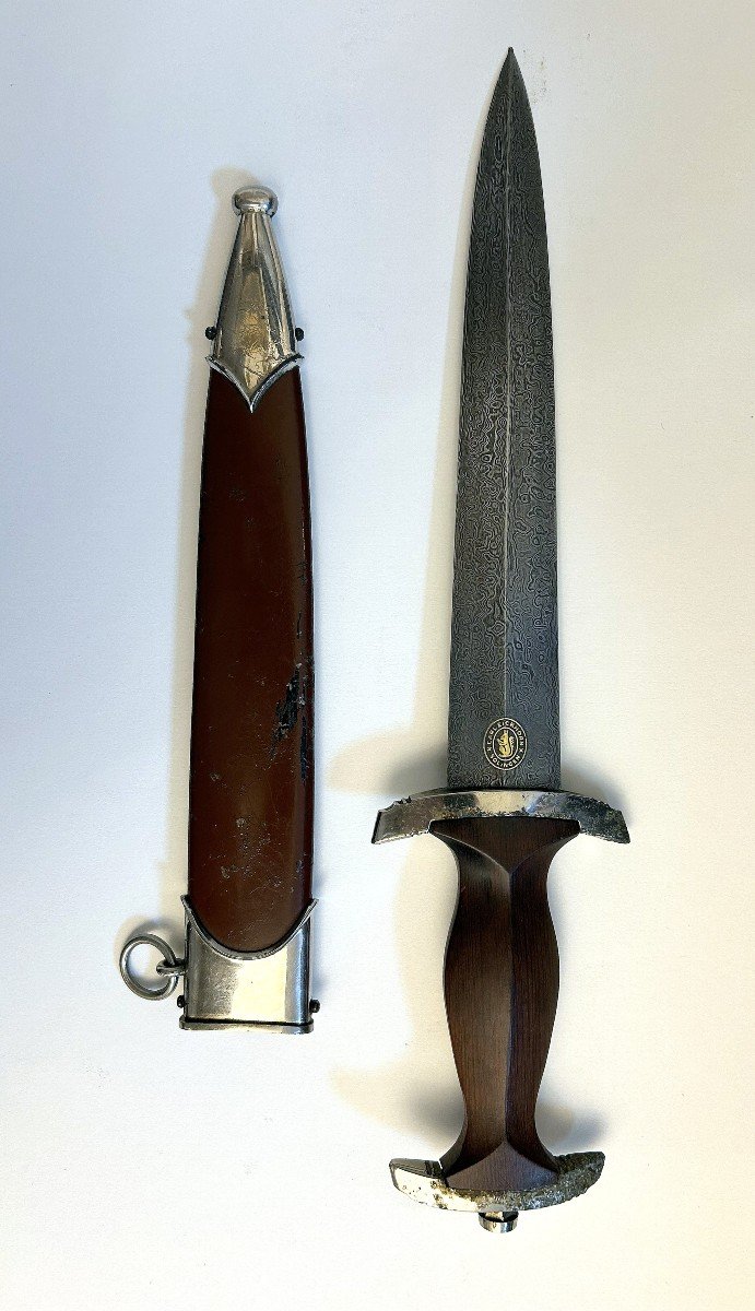 Dagger Sa  Damascus Blade World War Ii-photo-3