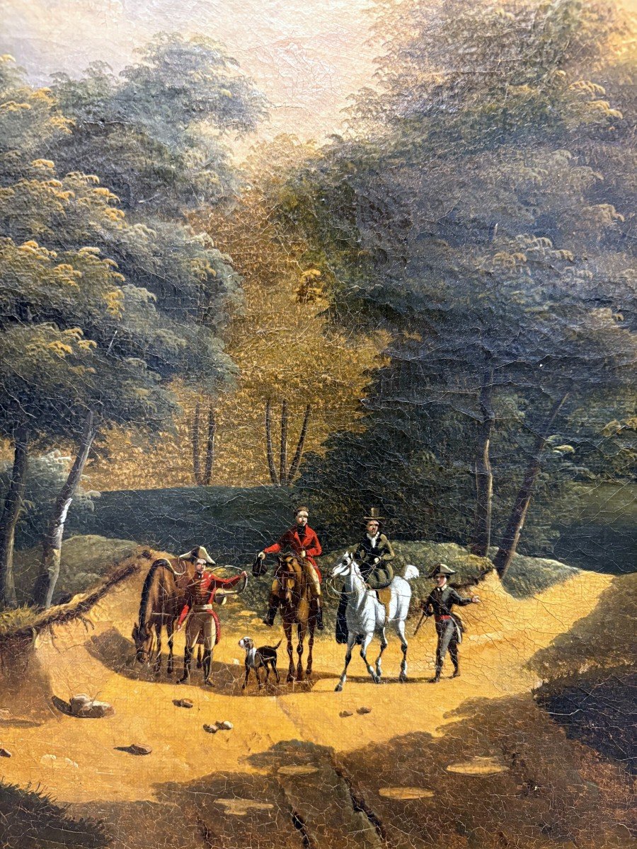 Peinture  Autriche-hongrie Année 1840-photo-3