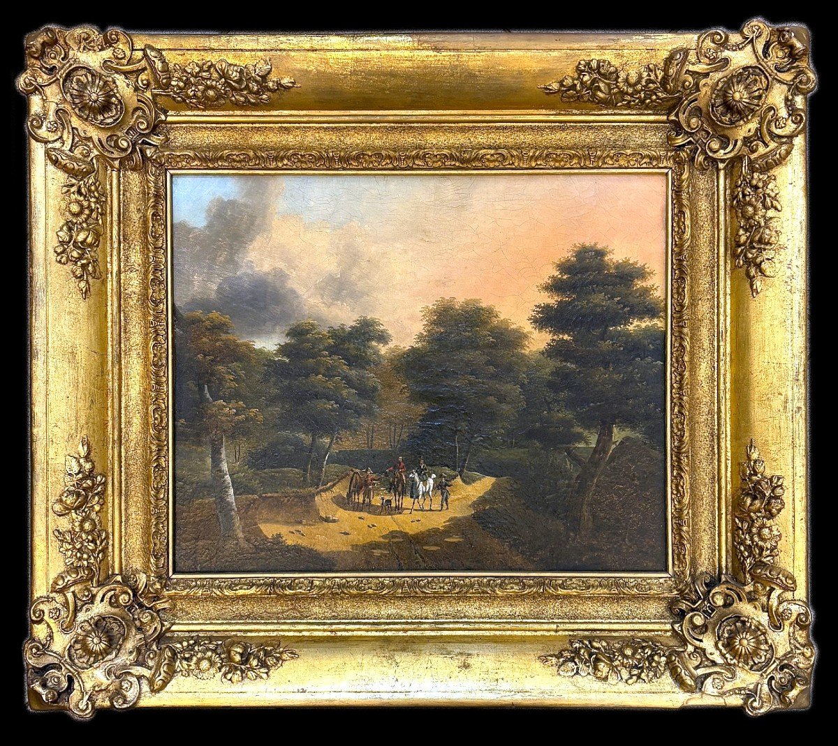 Peinture  Autriche-hongrie Année 1840