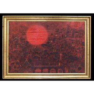 Czech Painter Jv Andrle Born: 14. 9. 1936 “the Red City”