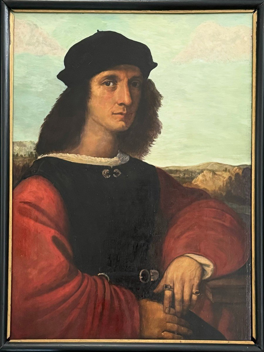 d'Après Raphael, Portrait d'Agnolo Doni