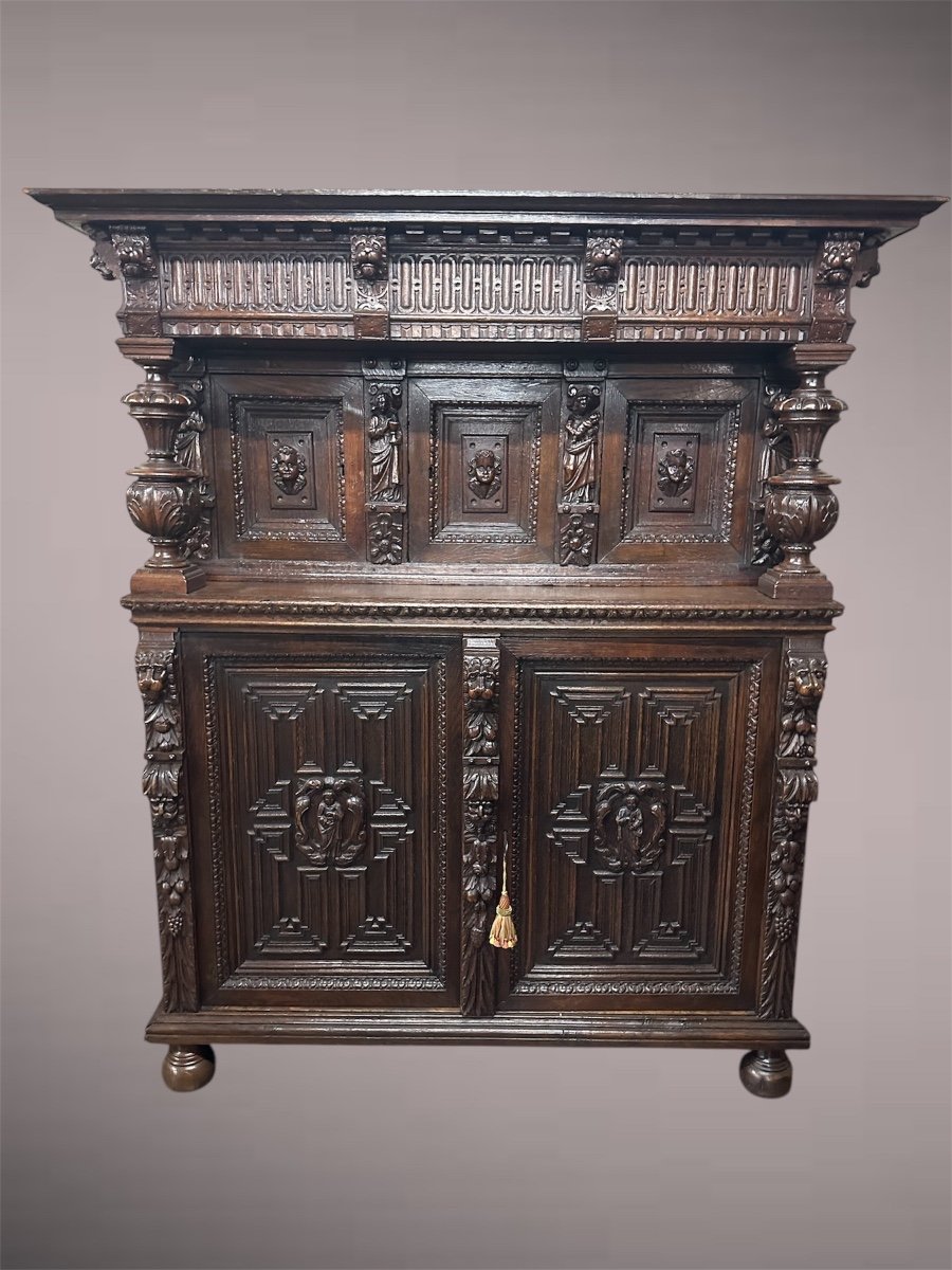 18th Century Flemish Oak Buffet