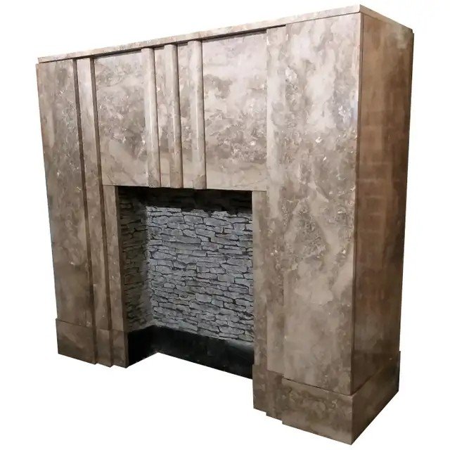 Art Déco Fireplace  Ca.1928 France