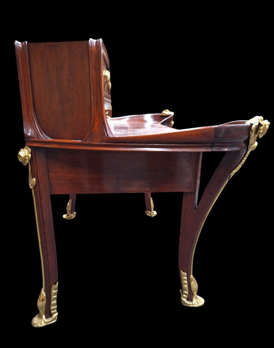 Bureau Exceptionnel  Art Nouveau. -photo-2