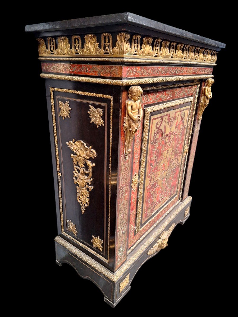 Boulle Marquetry Sideboard-photo-2