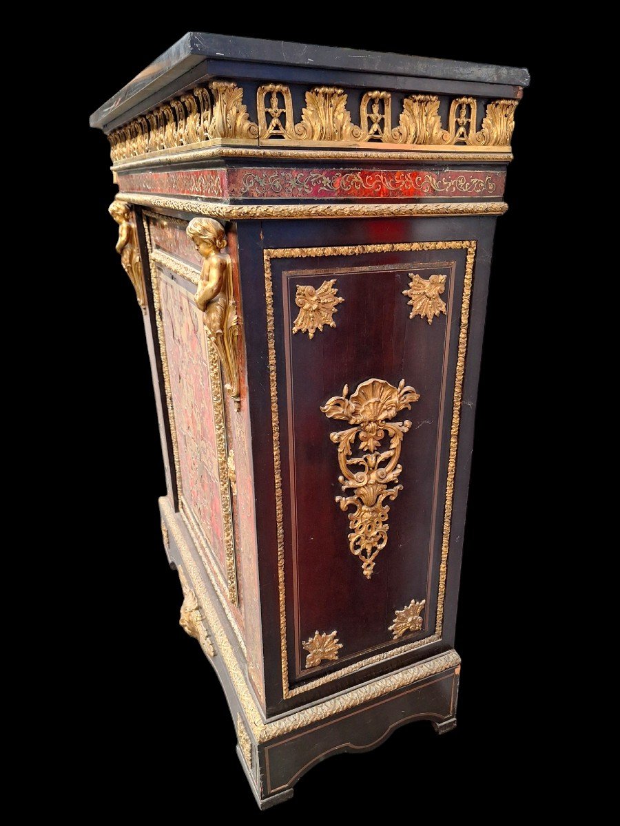 Boulle Marquetry Sideboard-photo-3