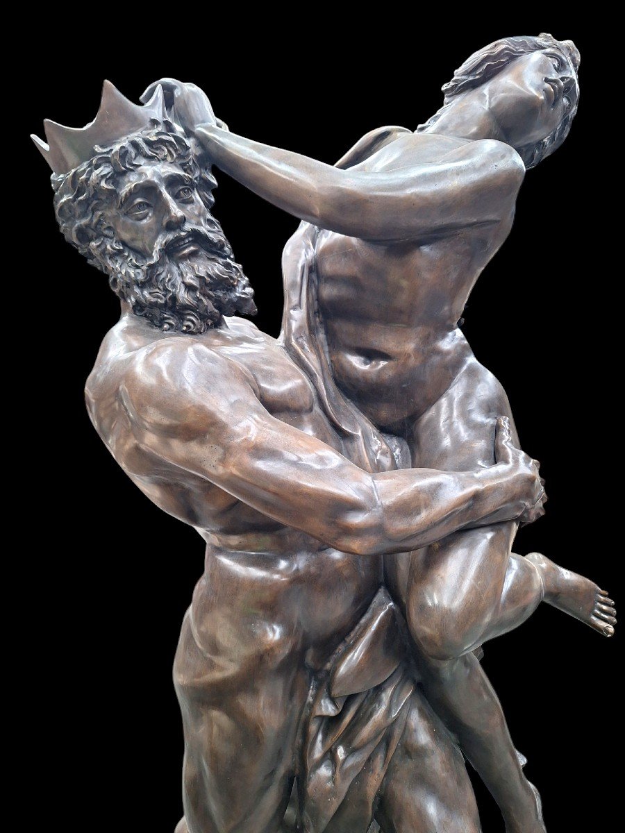 Bronze "the Abduction Of Prosperpina"-photo-2