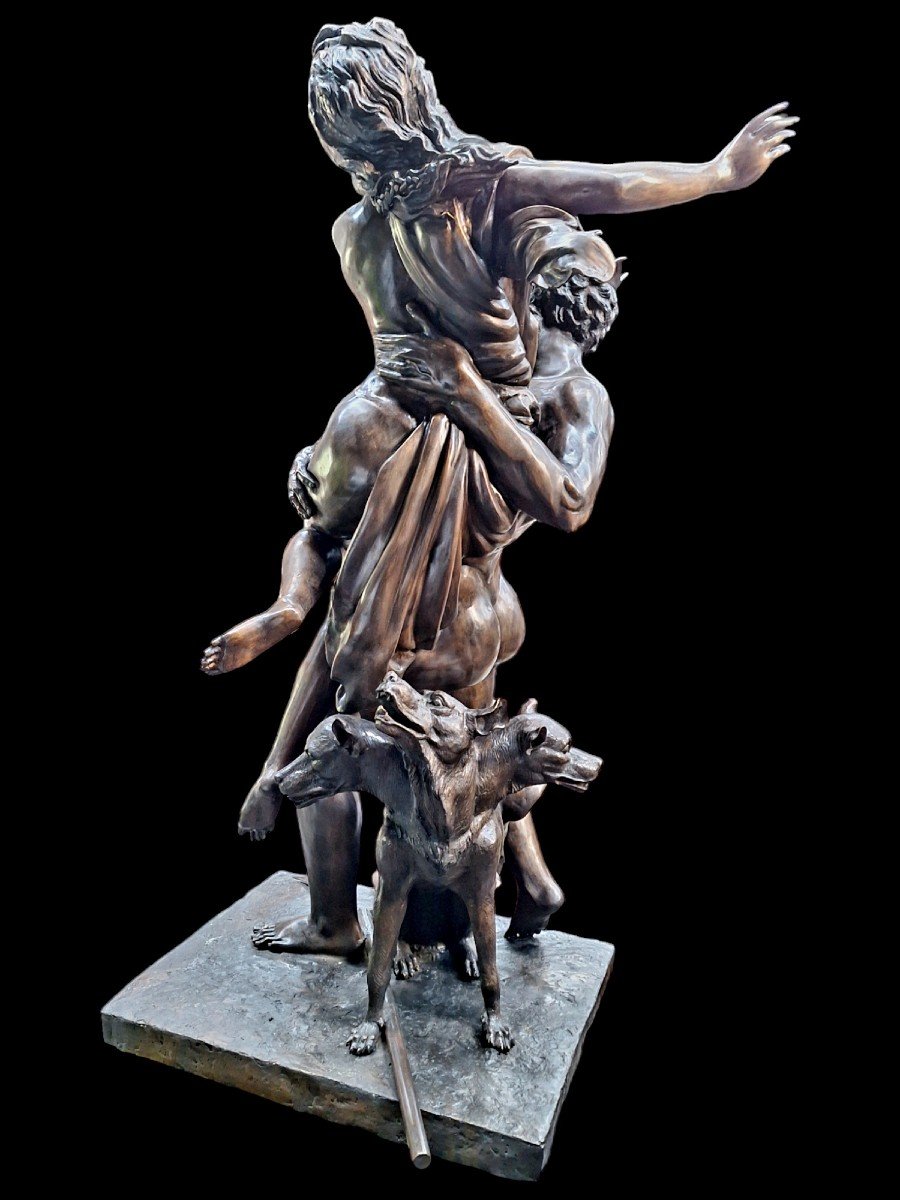 Bronze "the Abduction Of Prosperpina"-photo-2