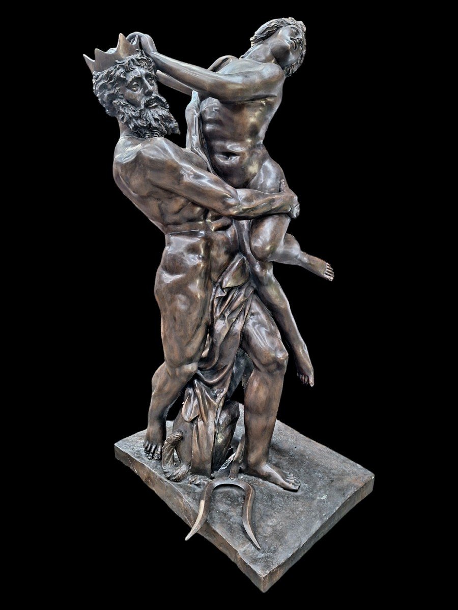 Bronze "the Abduction Of Prosperpina"-photo-3