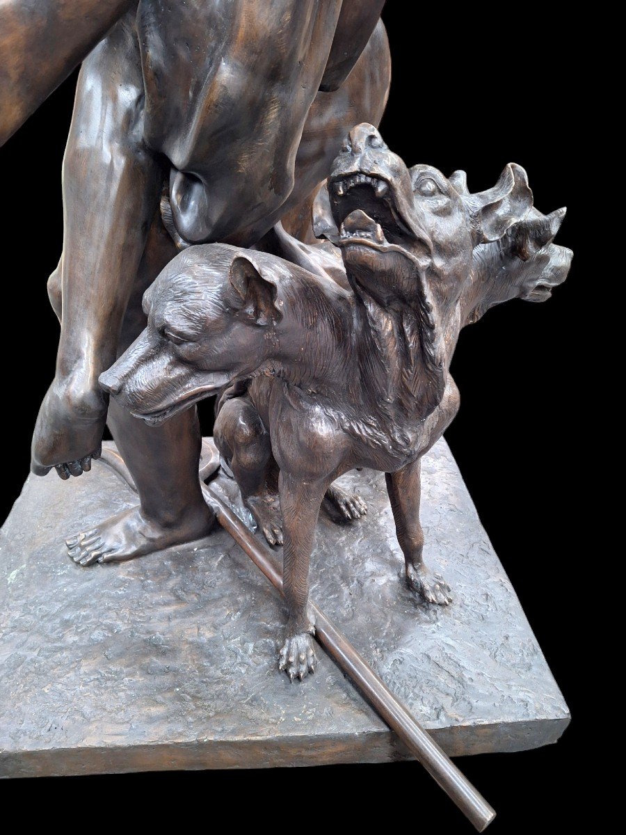 Bronze "the Abduction Of Prosperpina"-photo-4