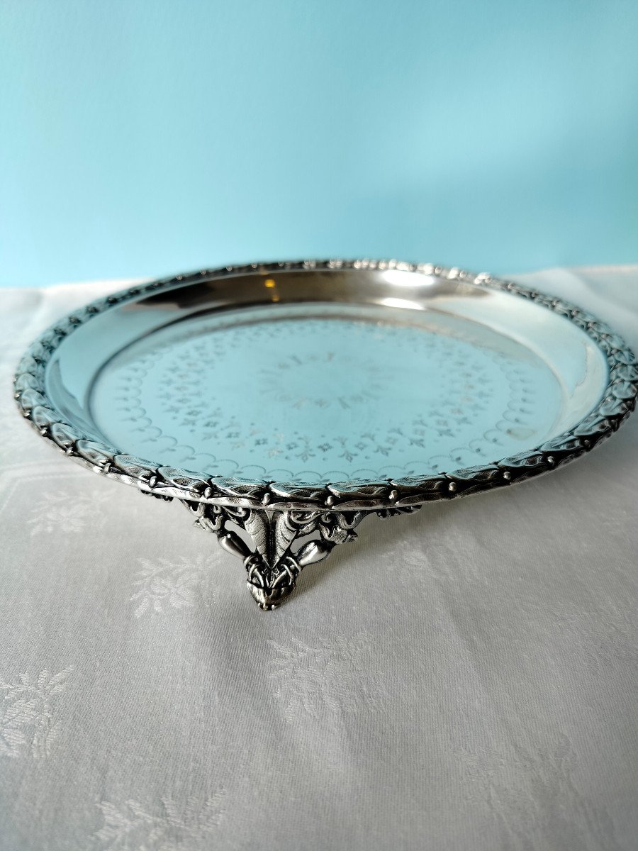 English Salver XIX C.