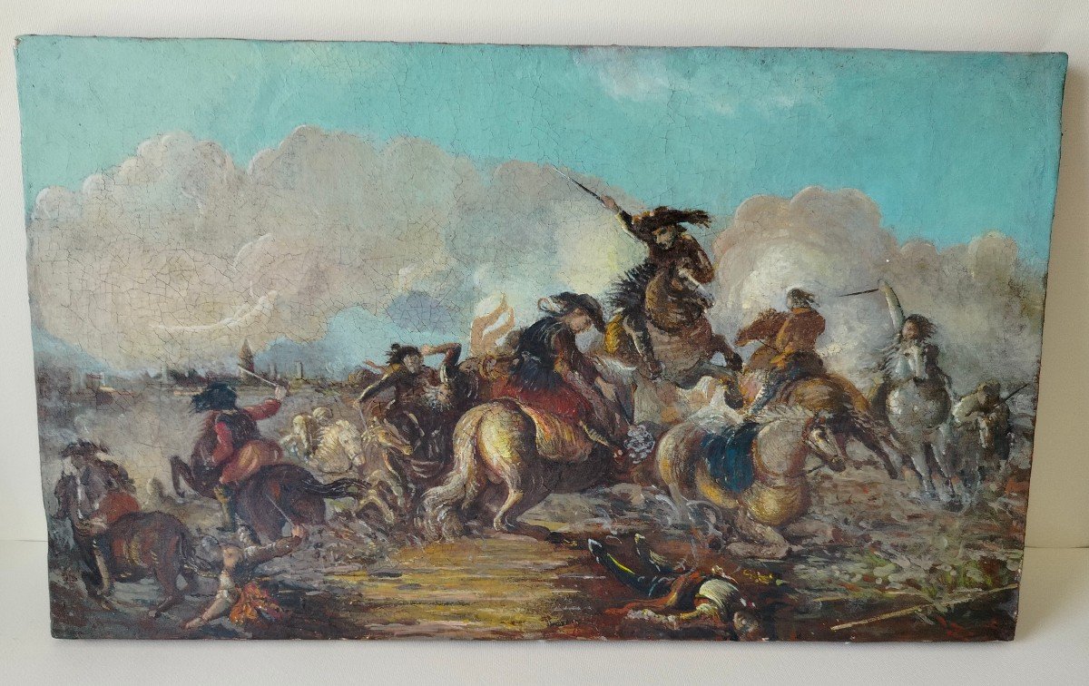 Battle Scene On Horse  XIX