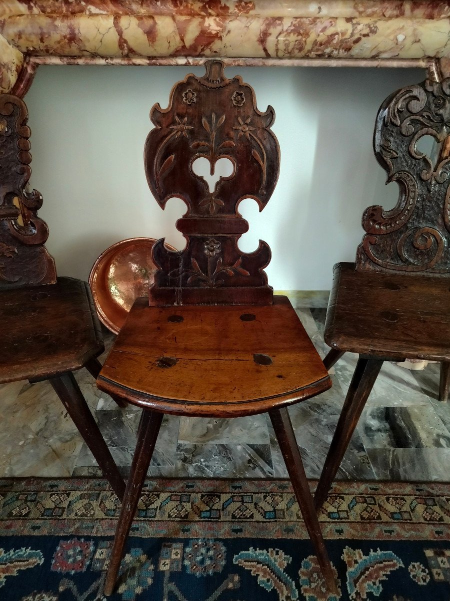  3 Alpine Oak  Chairs XVII -photo-3