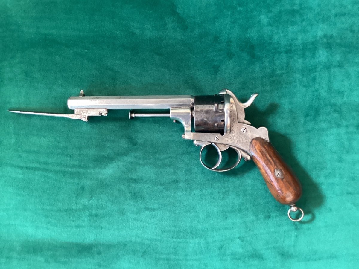 11 Mm Caliber Pinfire Bayonet Revolver-photo-2