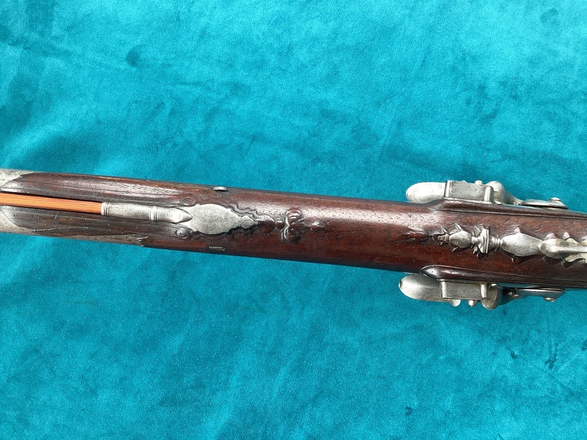 XVIII Hunting Rifle By The Gunsmith Louis In Chambéry -photo-3