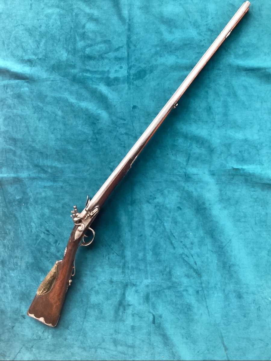 XVIII Hunting Rifle By The Gunsmith Louis In Chambéry 