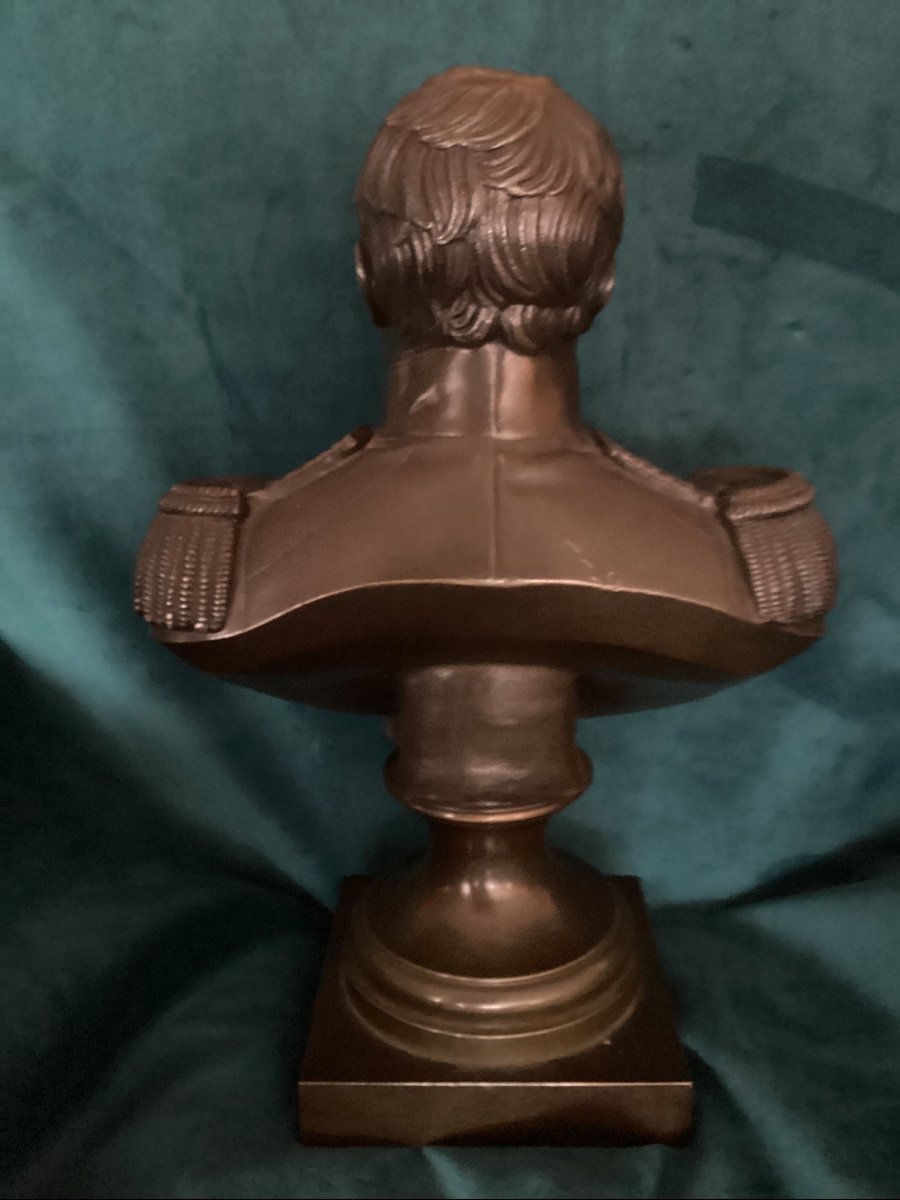 Napoleon Bronze Bust.-photo-3