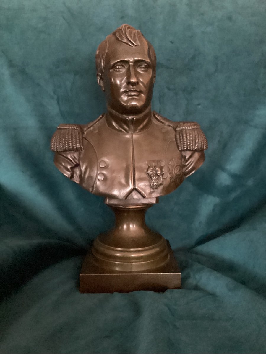 Napoleon Bronze Bust.