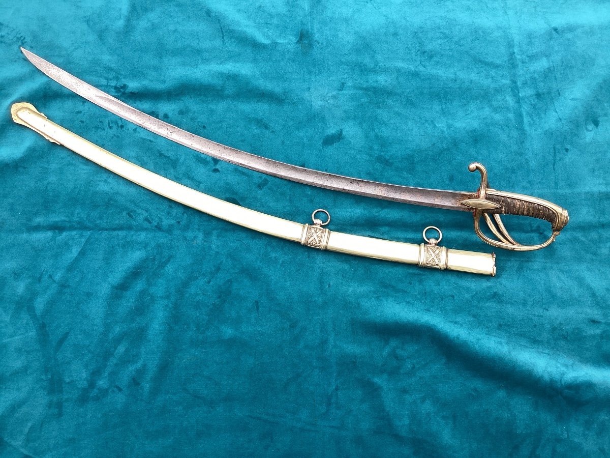 Horse Artillery Officer's Sabre, First Empire-photo-3