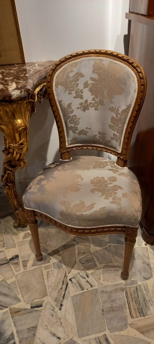 Louis XVI Style Chairs Paris Eighteenth Century-photo-4