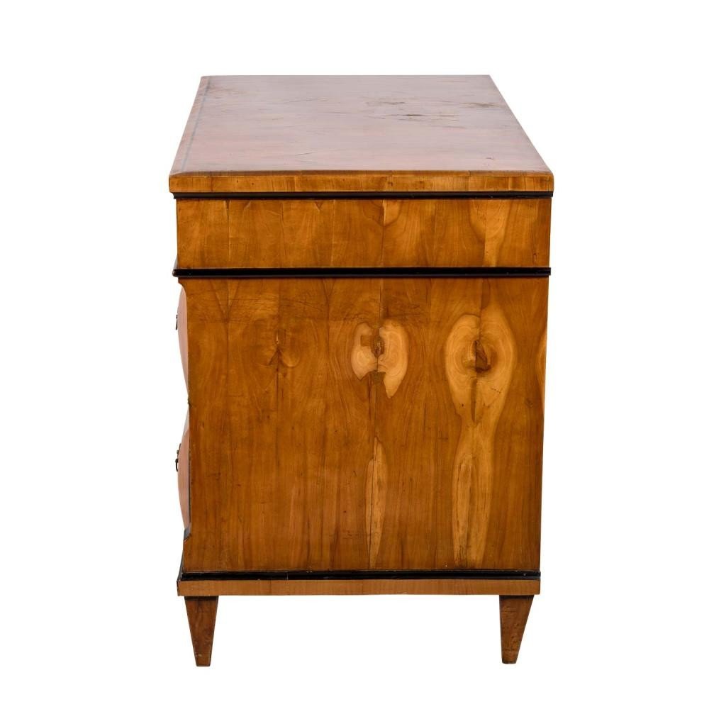 Biedermeier-empire Commode With Unconventional Drawers, 1820-1830,-photo-3