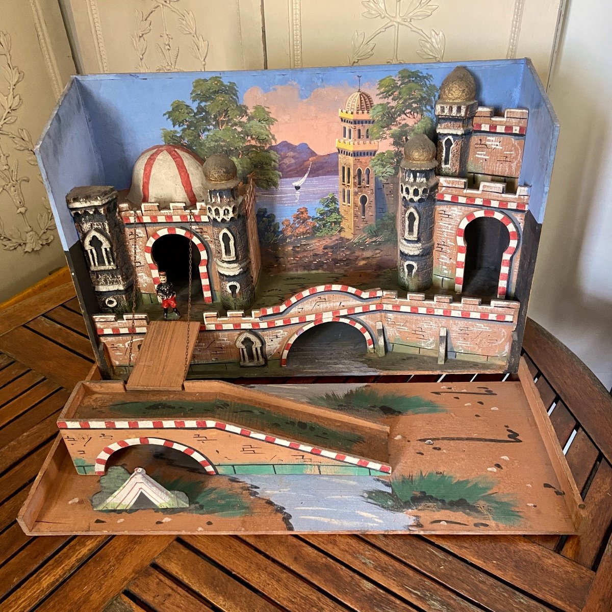 French Toy Wooden Fort.-photo-3