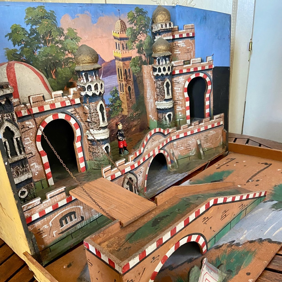 French Toy Wooden Fort.-photo-1