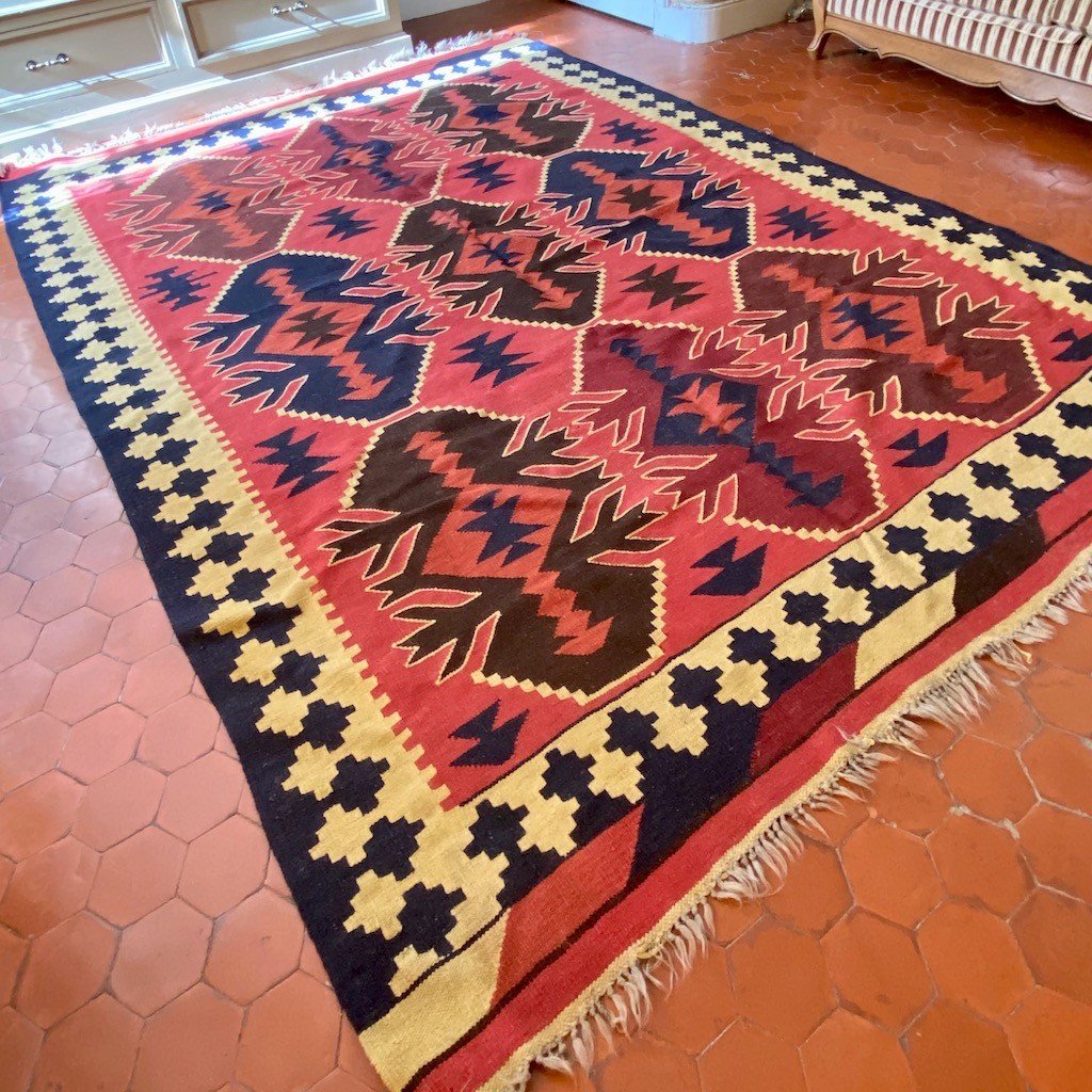 Antique Afgan Kilim-photo-2