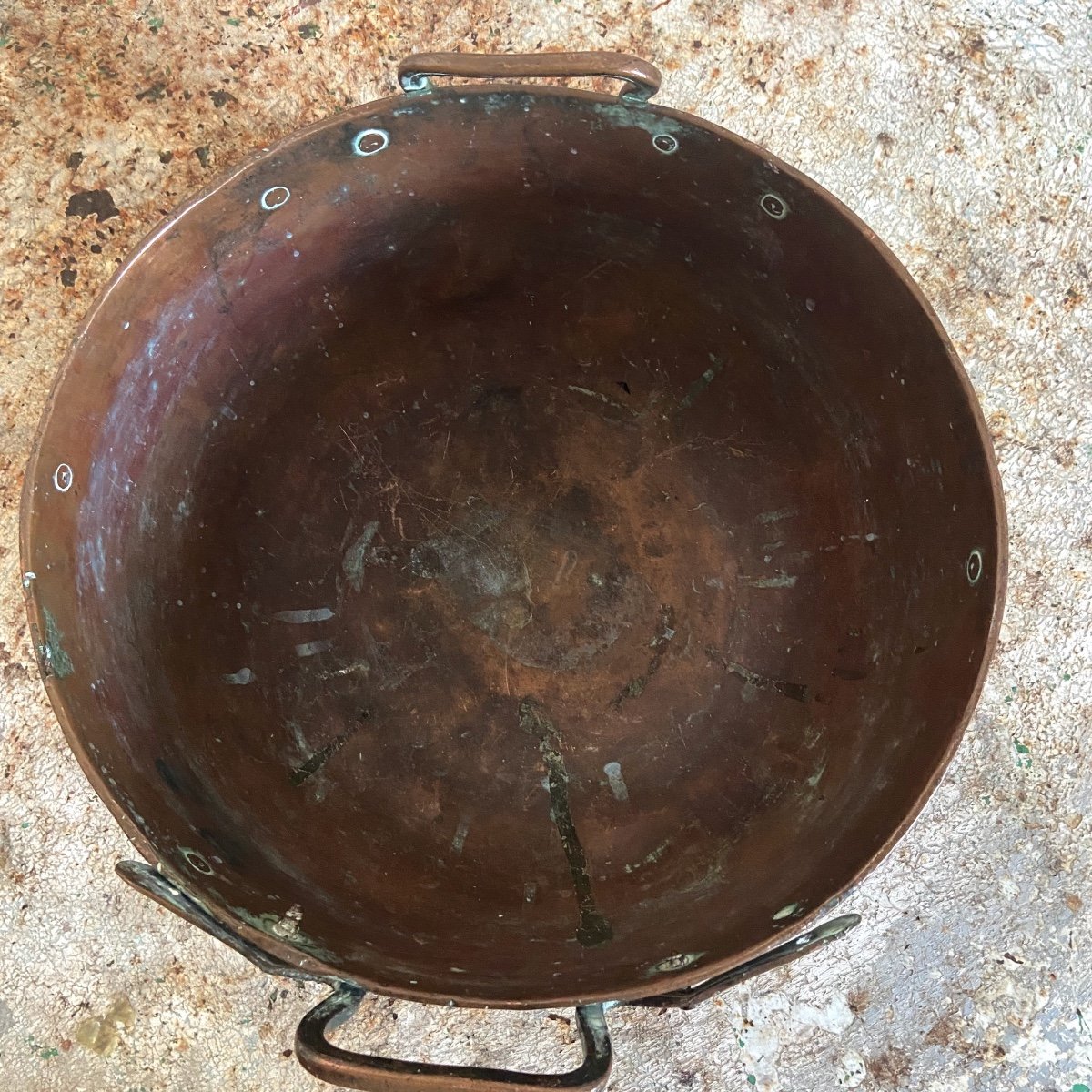 Old French Copper Confectionery Pot-photo-3