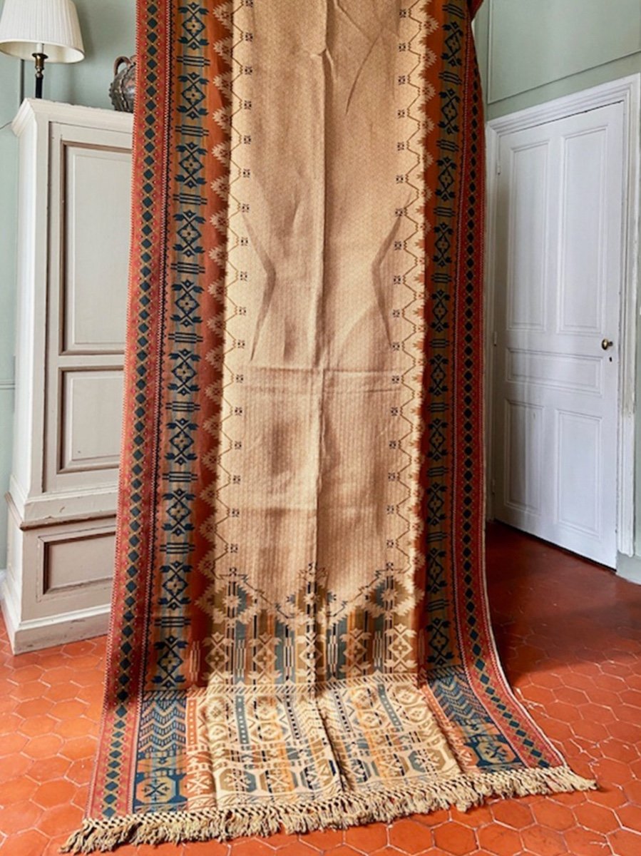 Old French Curtain Or Door-photo-3