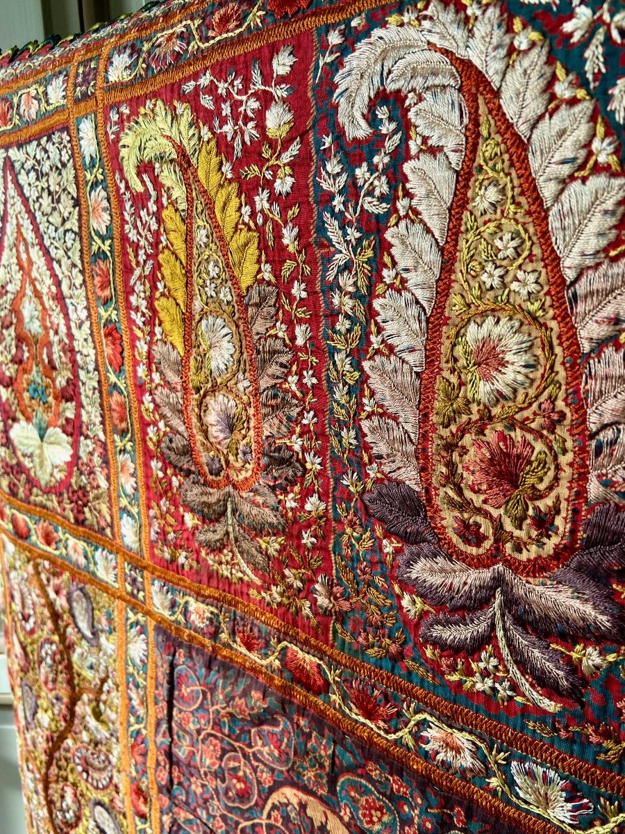 Antique Palampore / Kalamkari Textile.-photo-3