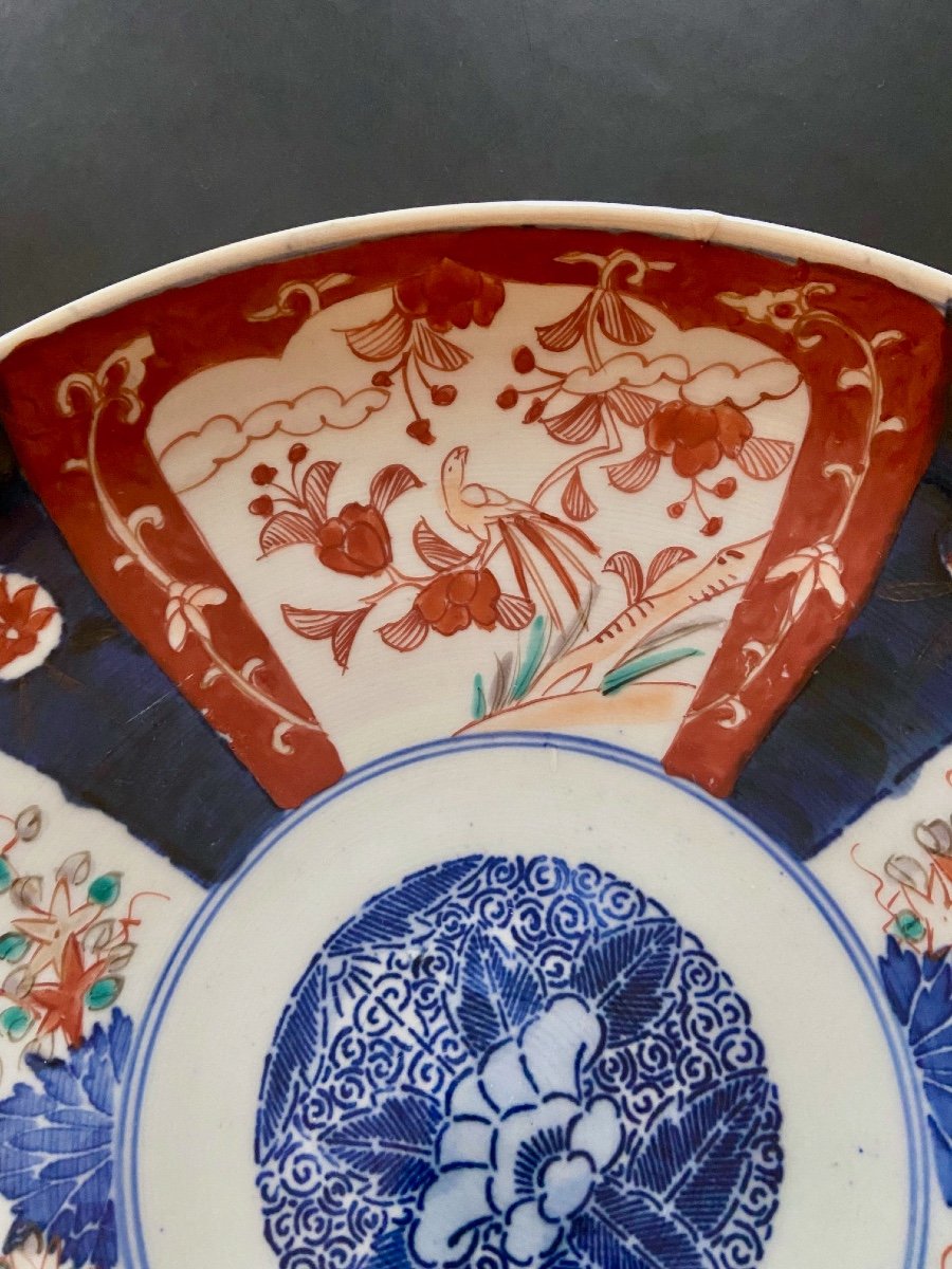 Grand plat japonais ancien Imari.-photo-3