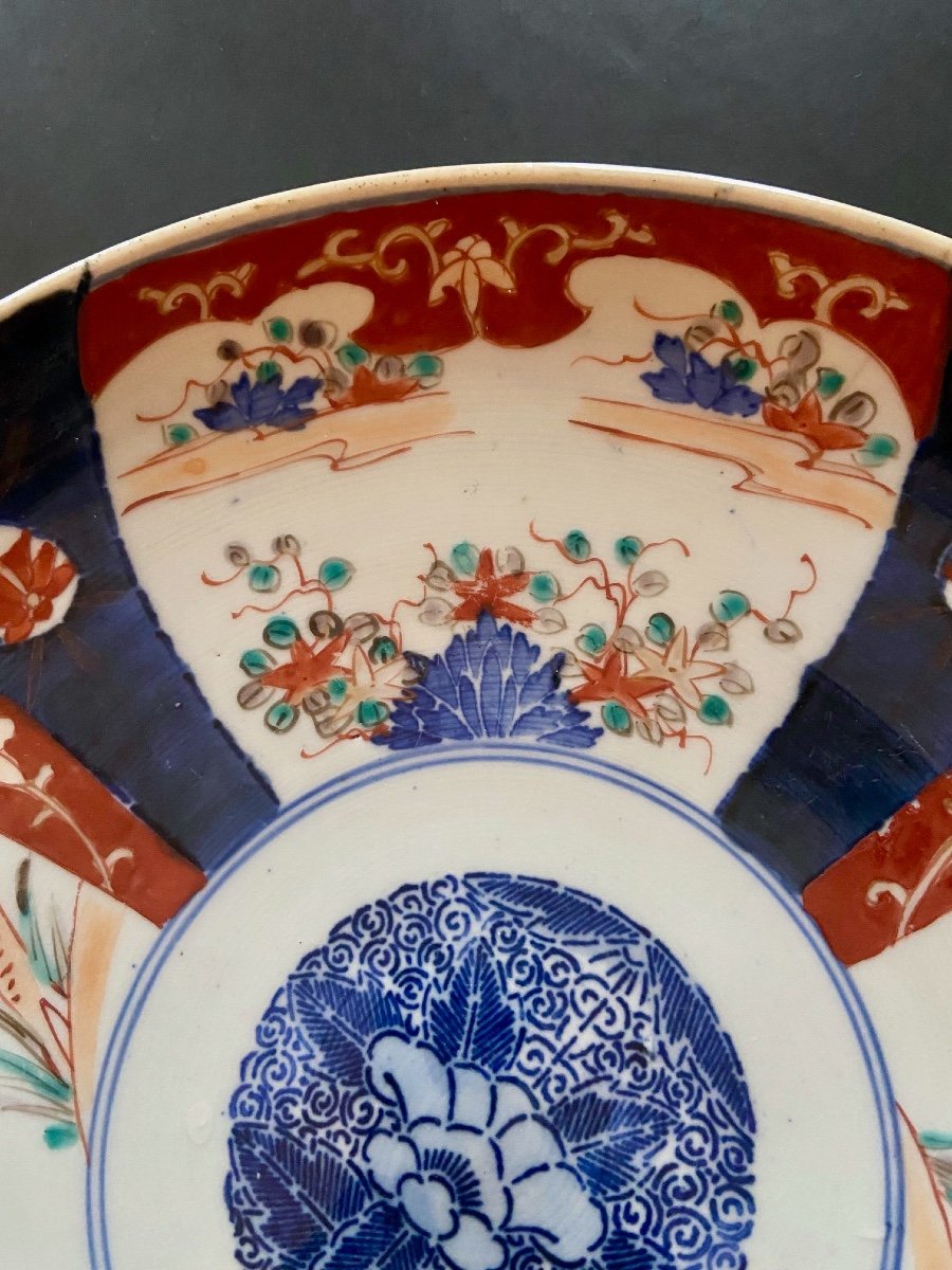 Grand plat japonais ancien Imari.-photo-4