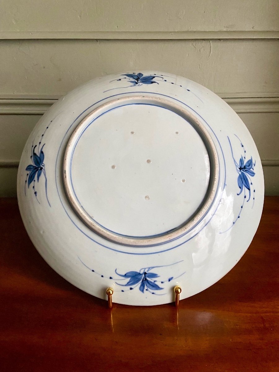 Grand plat japonais ancien Imari.-photo-2