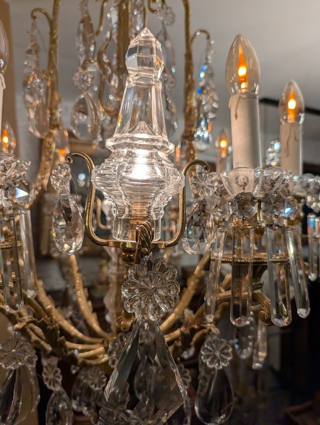 Lustre En Cristal De Bacarrat-photo-4