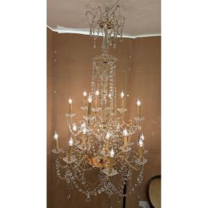 Large Baccarat Chandelier