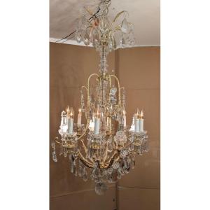 Bacarrat Crystal Chandelier