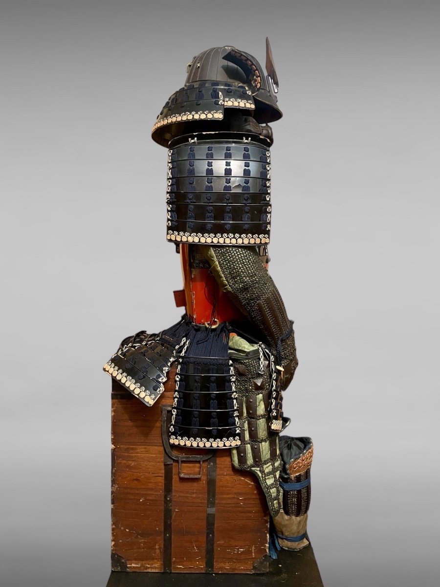 Armure Complète De Samuraï - Période Edo (1603 - 1868).-photo-2