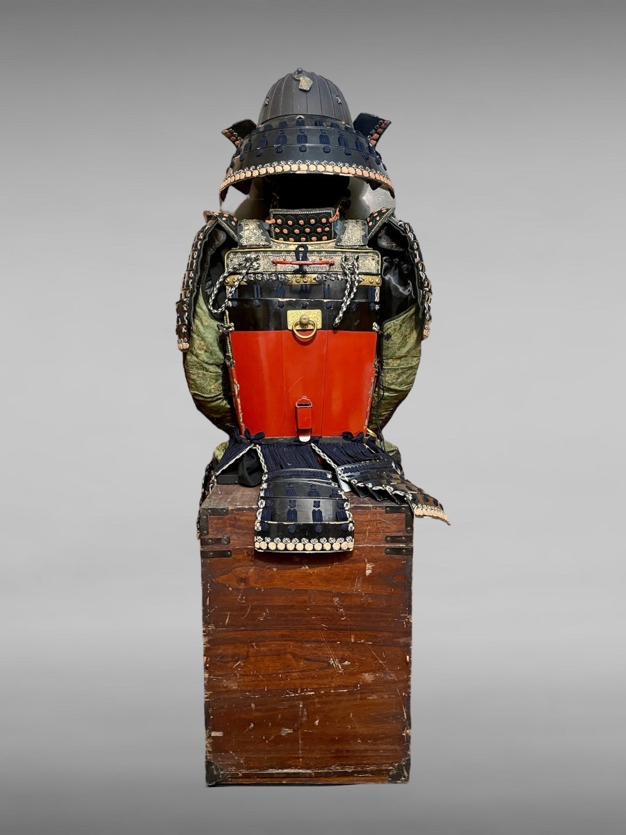 Armure Complète De Samuraï - Période Edo (1603 - 1868).-photo-3