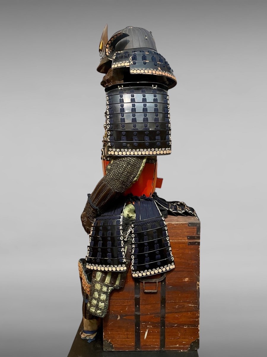 Armure Complète De Samuraï - Période Edo (1603 - 1868).-photo-4