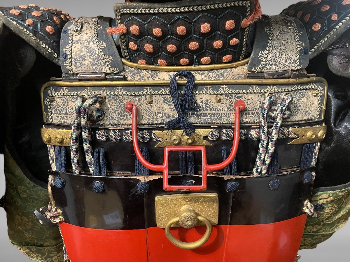 Armure Complète De Samuraï - Période Edo (1603 - 1868).-photo-3