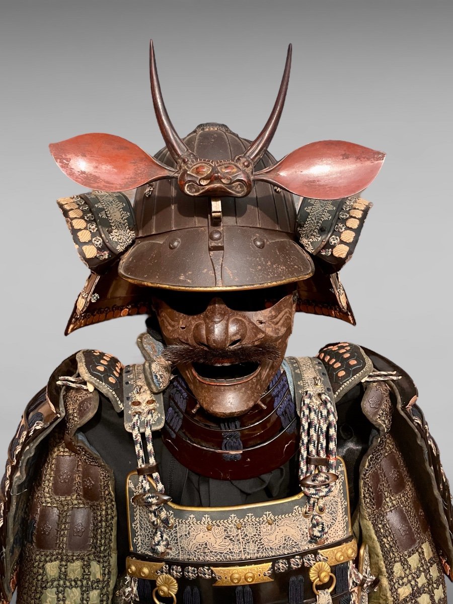 Armure Complète De Samuraï - Période Edo (1603 - 1868).-photo-6