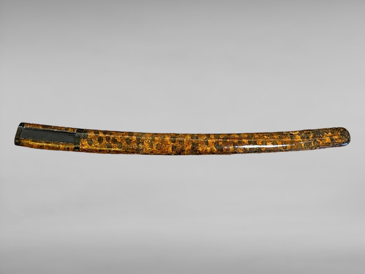 Japanese Sword Wakizashi Mumei - Shintô Anei Period (1620 - 1673).-photo-8