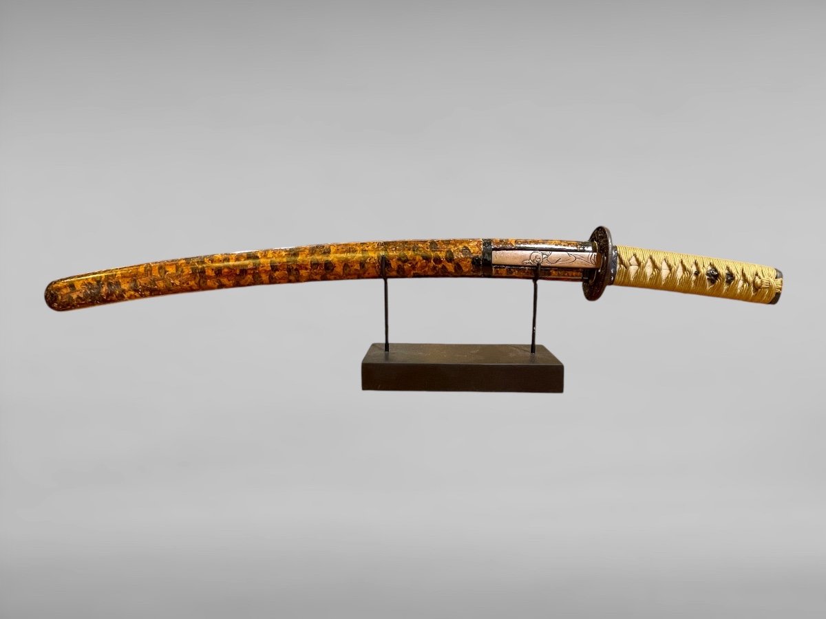 Japanese Sword Wakizashi Mumei - Shintô Anei Period (1620 - 1673).