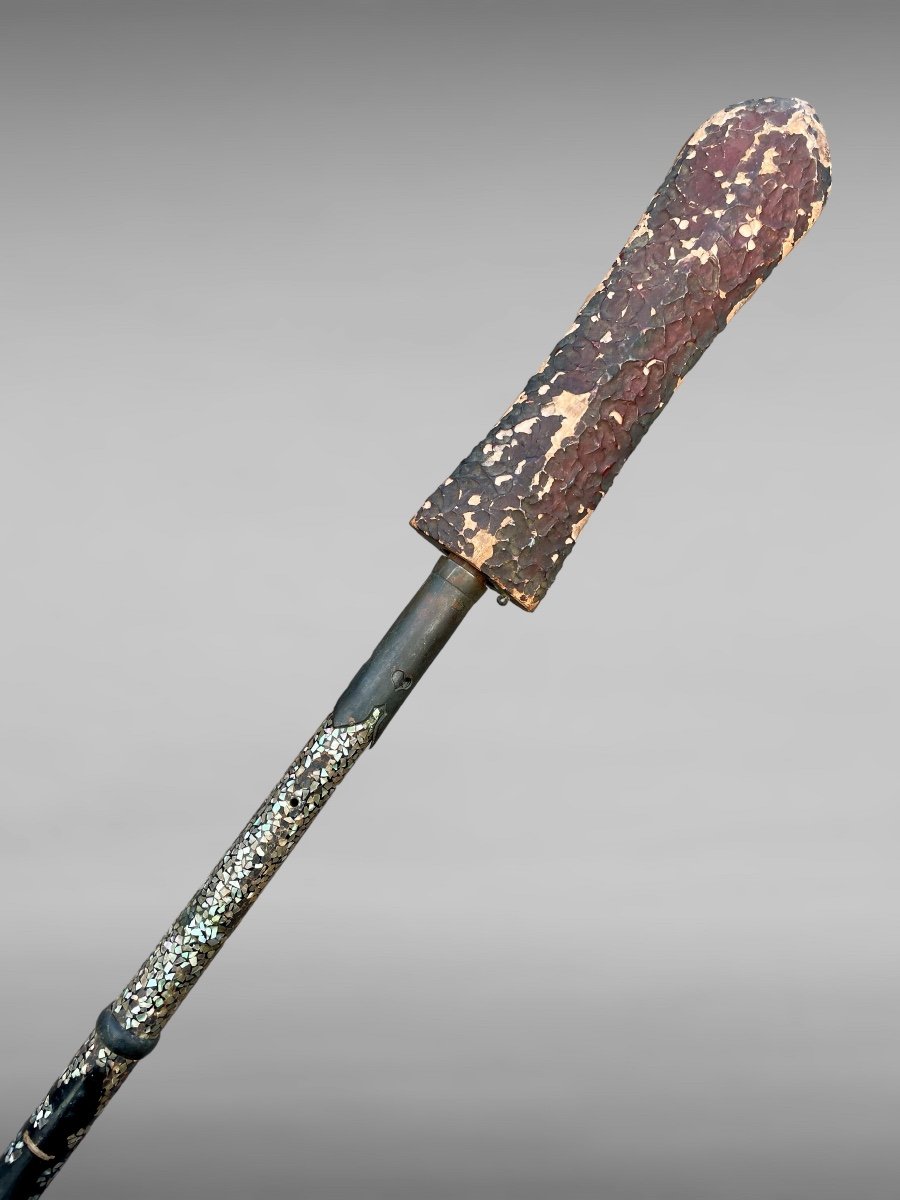 Samurai Yari Spear - Edo Period (1603-1868).-photo-2