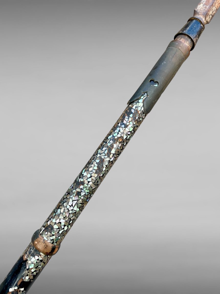 Samurai Yari Spear - Edo Period (1603-1868).-photo-1