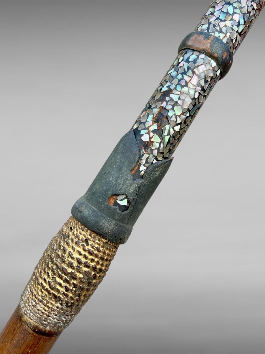 Samurai Yari Spear - Edo Period (1603-1868).-photo-3