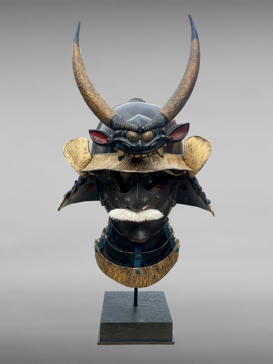 Kabuto-mempo Samurai Ensemble - Edo Period (1603 - 1868).